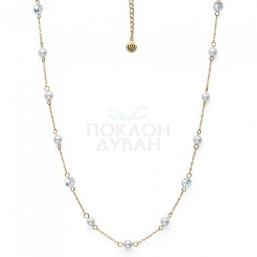 ŽENSKA OLIVER WEBER AWAY GOLD CRYSTAL OGRLICA SA SWAROVSKI KRISTALIMA