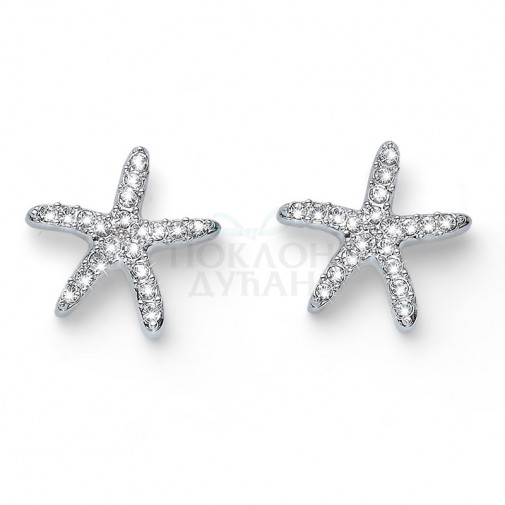Ženske Oliver Weber Starfish Mindjuše Sa Swarovski Belim Kristalom