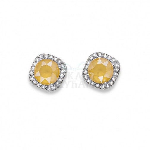 Ženske Oliver Weber Precioso Buttercup Mindjuše sa Swarovski Žutim Kristalom