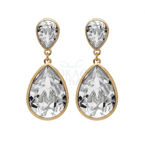 ŽENSKE VICTORIA CRUZ GOLD MINDJUŠE SA SWAROVSKI KRISTALIMA