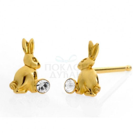 ŽENSKE VICTORIA CRUZ KIDS CRYSTAL GOLD MINDJUŠE SA SWAROVSKI KRISTALIMA