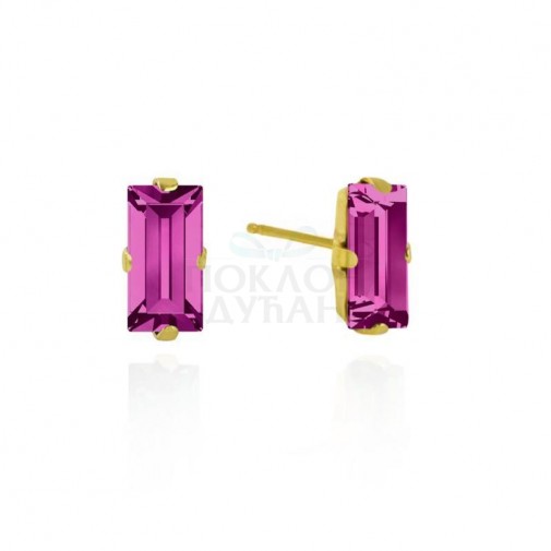 ŽENSKE VICTORIA CRUZ MACEDONIA FUCHSIA GOLD MINDJUŠE SA SWAROVSKI KRISTALOM