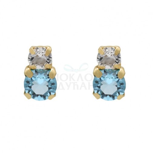 ŽENSKE VICTORIA CRUZ JASMINE AQUAMARINE MINDJUŠE SA SWAROVSKI KRISTALIMA