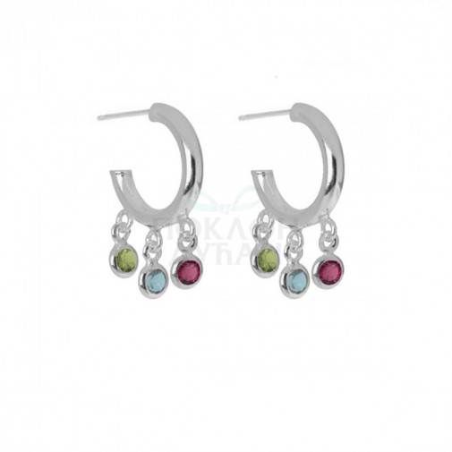 Ženske Victoria Cruz Multicolor Juliette Mindjuše Sa Swarovski Kristalima