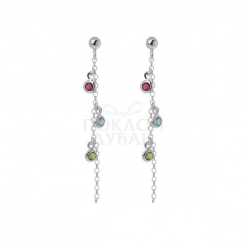 Ženske Victoria Cruz Multicolor Juliette Mindjuše Sa Swarovski Kristalima