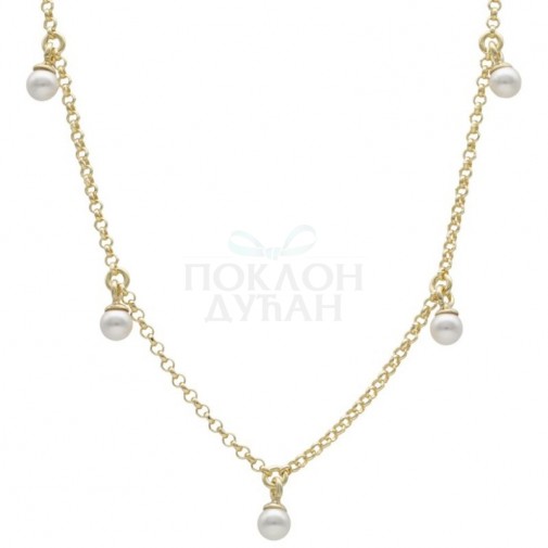 ŽENSKA VICTORIA CRUZ PERLITE OGRLICA SA SWAROVSKI PERLAMA