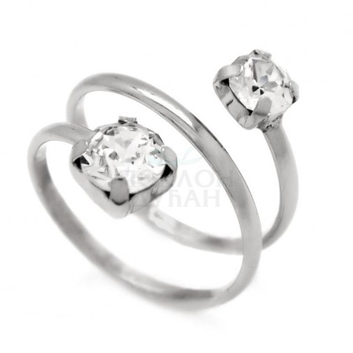 ŽENSKI VICTORIA CRUZ MINIMAL CRYSTAL PRSTEN SA SWAROVSKI KRISTALIMA