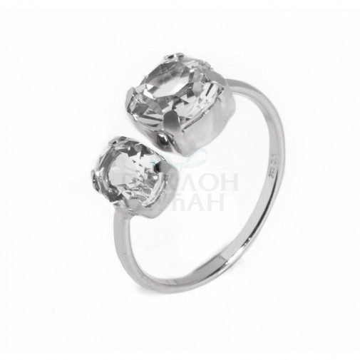 ŽENSKI VICTORIA CRUZ BLOOMING CRYSTAL PRSTEN SA SWAROVSKI KRISTALIMA