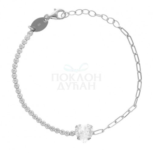 ŽENSKA VICTORIA CRUZ WELL-LOVED CRYSTAL NARUKVICA SA SWAROVSKI KRISTALIMA