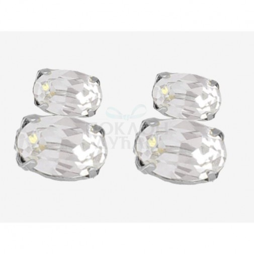 ŽENSKE VICTORIA CRUZ GEMMA CRYSTAL MINDJUŠE SA SWAROVSKI KRISTALIMA