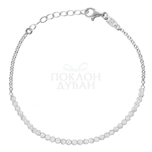 ŽENSKA VICTORIA CRUZ PURPOSE CRYSTAL NARUKVICA SA SWAROVSKI KRISTALIMA