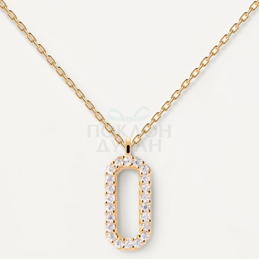 ŽENSKA PD PAOLA ABI ZLATNA OGRLICA SA POZLATOM 18k