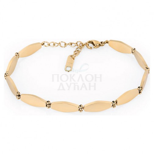 ŽENSKA FREELOOK ZLATNA NARUKVICA OD HIRURŠKOG ČELIKA