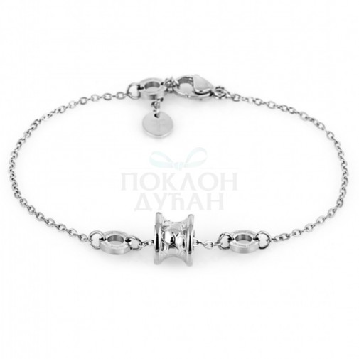 ŽENSKA FREELOOK SREBRNA NARUKVICA OD HIRURŠKOG ČELIKA