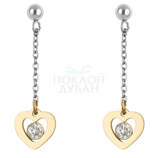 ŽENSKE FREELOOK SREBRNE ZLATNE MINDJUŠE OD HIRURŠKOG ČELIKA