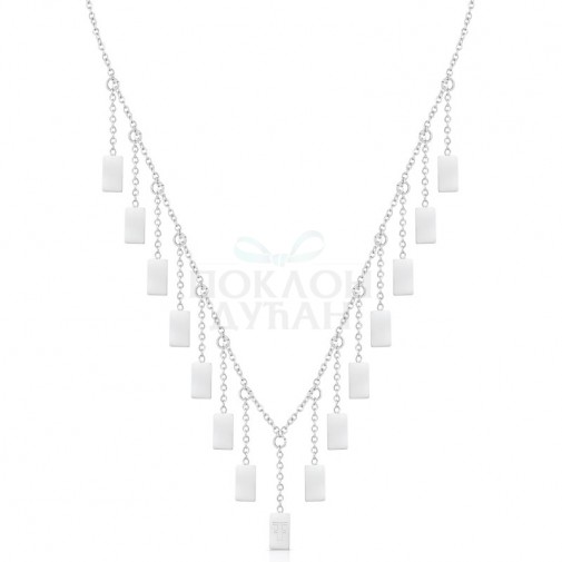ŽENSKA FREELOOK SREBRNA OGRLICA OD HIRURŠKOG ČELIKA