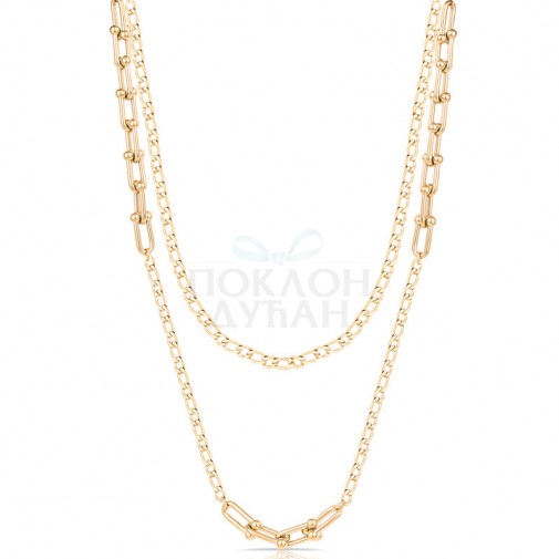 ŽENSKA FREELOOK ZLATNA OGRLICA OD HIRURŠKOG ČELIKA