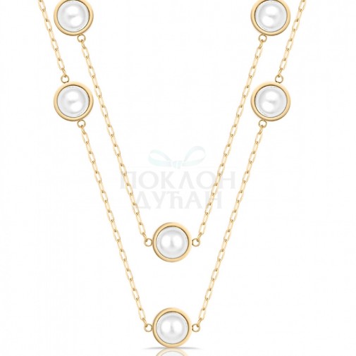 ŽENSKA FREELOOK ZLATNA OGRLICA OD HIRURŠKOG ČELIKA