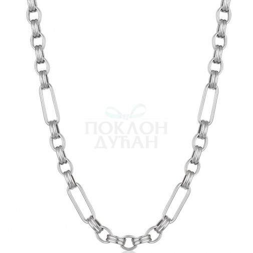 ŽENSKA FREELOOK SREBRNA OGRLICA OD HIRURŠKOG ČELIKA