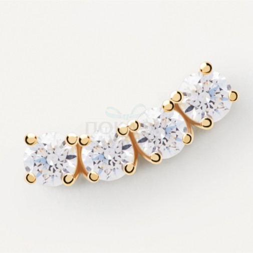 ŽENSKA PD PAOLA UMA NAUŠNICA SA POZLATOM 18k