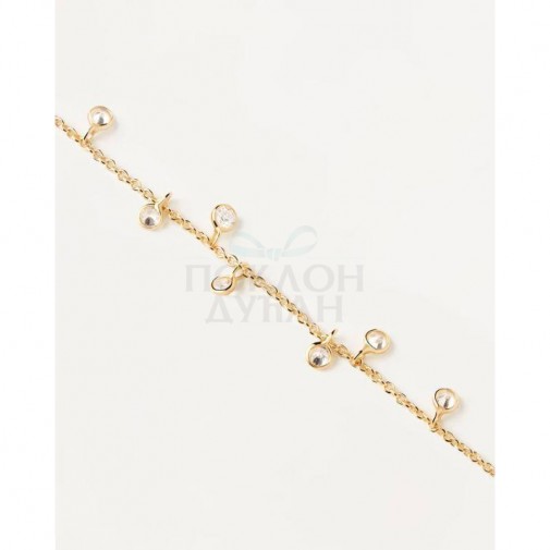 ŽENSKA PD PAOLA BLISS ZLATNA NARUKVICA SA POZLATOM 18K