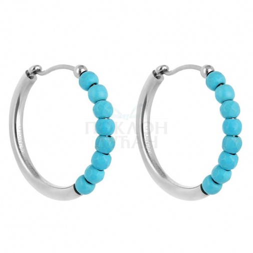 ŽENSKE SANTA BARBARA POLO SREBRNE MINDJUŠE OD HIRURŠKOG ČELIKA