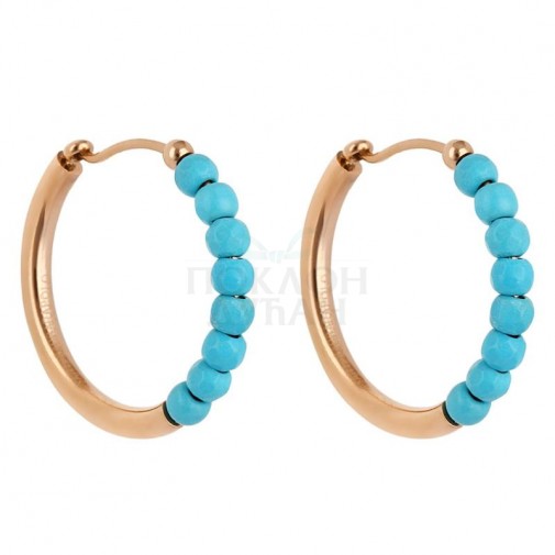 ŽENSKE SANTA BARBARA POLO ROZE ZLATNE MINDJUŠE OD HIRURŠKOG ČELIKA