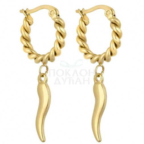 ŽENSKE SANTA BARBARA POLO ZLATNE MINDJUŠE OD HIRURŠKOG ČELIKA