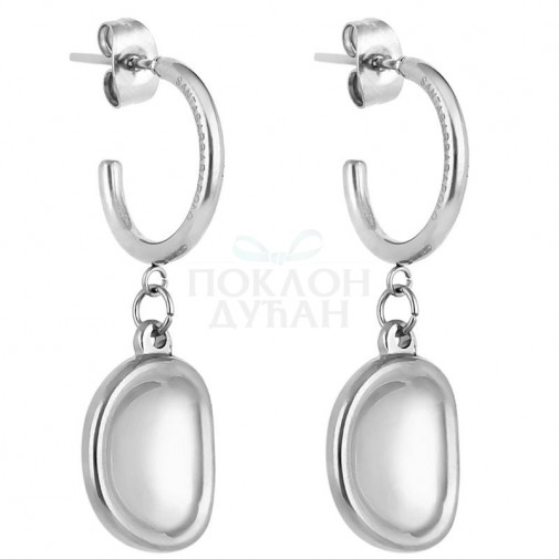 ŽENSKE SANTA BARBARA POLO SREBRNE MINDJUŠE OD HIRURŠKOG ČELIKA