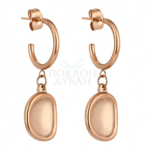 ŽENSKE SANTA BARBARA POLO ROZE ZLATNE MINDJUŠE OD HIRURŠKOG ČELIKA