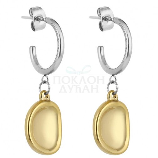 ŽENSKE SANTA BARBARA POLO SREBRNE ZLATNE MINDJUŠE OD HIRURŠKOG ČELIKA