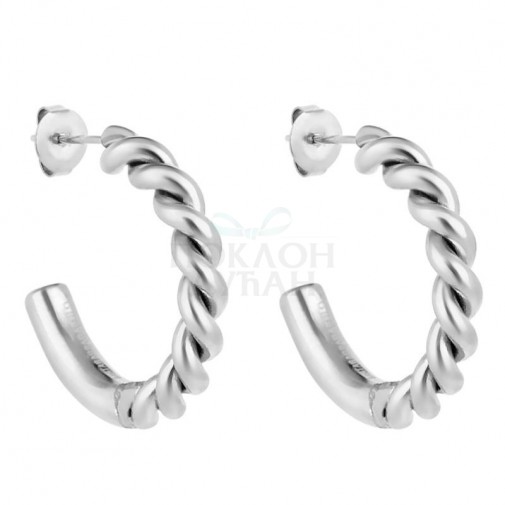 ŽENSKE SANTA BARBARA POLO SREBRNE MINDJUŠE OD HIRURŠKOG ČELIKA