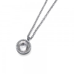 Ženski Oliver Weber Joy Crystal Lančić Sa Belim Swarovski Kristalnim Priveskom