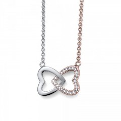 Ženski Oliver Weber My Heart Crystal Lančić Sa Swarovski Belim Kristalima