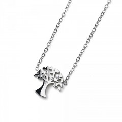 Ženski Oliver Weber Flourish Crystal Lančić Sa Swarovski Belim Kristalima