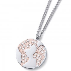 ŽENSKI OLIVER WEBER MUNDO WHITE ZIRCON STE LANČIĆ SA SWAROVSKI BELIM CIRKONIMA