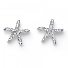 Ženske Oliver Weber Starfish Mindjuše Sa Swarovski Belim Kristalom