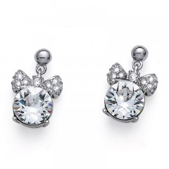 ŽENSKE OLIVER WEBER PREZZY CRYSTAL MINDJUŠE SA BELIM SWAROVSKI KRISTALIMA