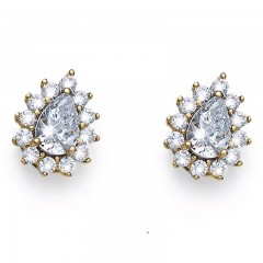 ŽENSKE OLIVER WEBER INTO GOLD WHITE ZIRCON MINDJUŠE SA BELIM SWAROVSKI CIRKONIMA