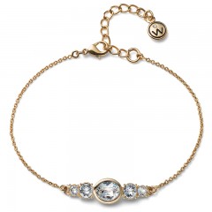 ŽENSKA OLIVER WEBER COMPANY CRYSTAL GOLD NARUKVICA SA SWAROVSKI KRISTALIMA