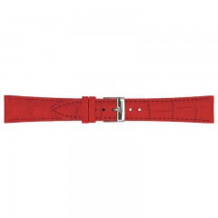 Crveni Poletto Matt Guinea Kožni Kaiš Za Sat