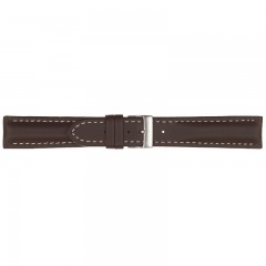 Tamno Braon Poletto Cosmos Waterproof Kožni Kaiš Za Sat