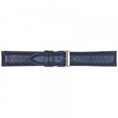 Tamno Plavi Poletto Seta Kožni Kaiš Za Sat