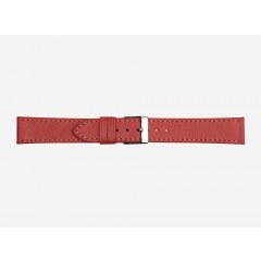 Crveni Poletto Calf Kožni Kaiš Za Sat