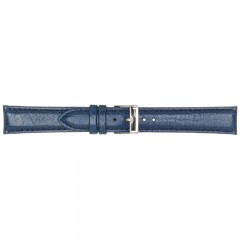 Tamno Plavi Poletto Glossy Bull Grained Calf Kožni Kaiš Za Sat