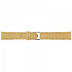 Žuti Poletto Glossy Bull Grained Calf Kožni Kaiš Za Sat