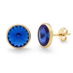 ŽENSKE VICTORIA CRUZ BASIC GOLD MINDJUŠE SA SWAROVSKI KRISTALOM