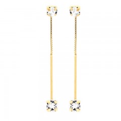 ŽENSKE VICTORIA CRUZ MINIMAL CRYSTAL GOLD MINDJUŠE SA SWAROVSKI KRISTALIMA