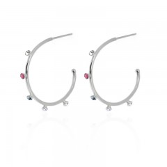 Ženske Victoria Cruz Iris Multicolor Mindjuše Sa Swarovski Kristalima