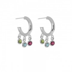 Ženske Victoria Cruz Multicolor Juliette Mindjuše Sa Swarovski Kristalima